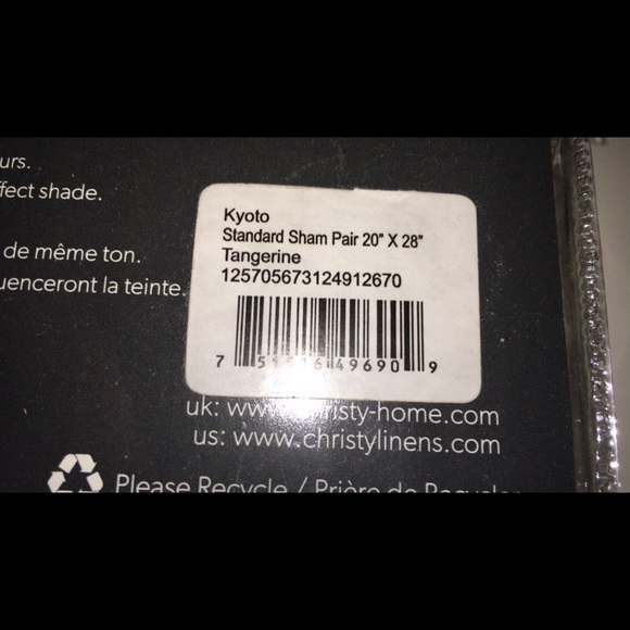 Christy Kyoto Full/Double Duvet Cover + 2 Shams 230TC New In Package $239 Value - Picture 14 of 14